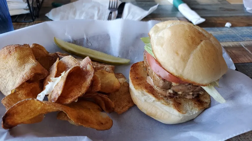 Blackened Tuna Sandwich