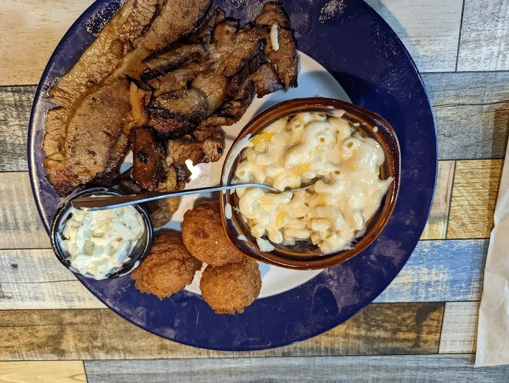 Brisket Platter with Mexi Mac