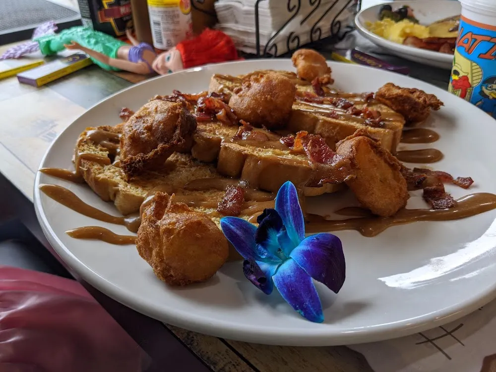 Peanut Butter & Honey French Toast